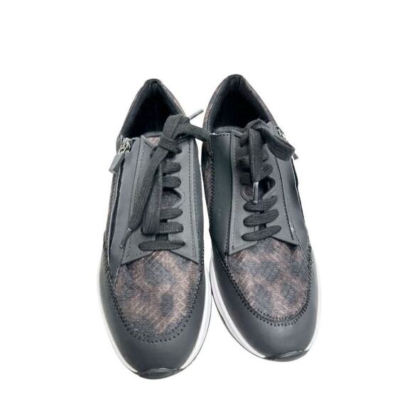 Franco Sarto Sneakers Size 7 Leather Imperial Lace Up Fashion Shoes - Picture 5 of 10